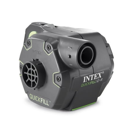 Intex Foam Bed - Intex 120 Volt Quick Fill Cordless Rechargeable Electric Inflatable Air Bed Pump