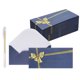 thumbnail image 1 of Uxcell 50Pack Mini Sobres, Sobres de Tarjeta V Flap de 7x3 para Pequeñas Empresas, Azul, 1 of 7