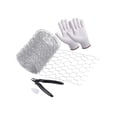 thumbnail image 2 of kurtrusly Galvanized Poultry Mesh Fencing Chicken Wire Net Rabbit Netting Silver 10x500cm 1 Pc, 2 of 6