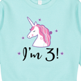 thumbnail image 3 of Inktastic Third Birthday Cute Unicorn Toddler Sweatshirt, 3 of 4