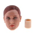 thumbnail image 2 of Figura de acción cabeza femenina 1/6 Lady Model Head Sculpt para Phicen Kumik CY CG 12 '' Figura de acción Rojo marrón Magideal Figura de acción cabeza femenina, 2 of 7