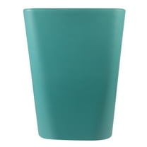 UNOMOR Office Trash Can Blue Plastic Use 1Pack
