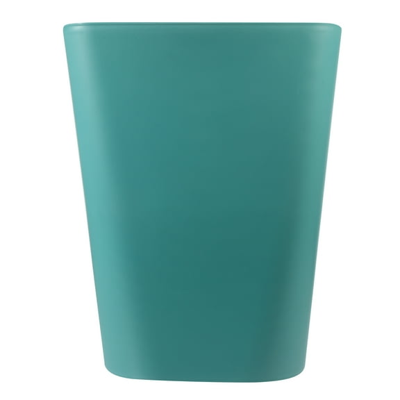 UNOMOR Office Trash Can Blue Plastic Use 1Pack