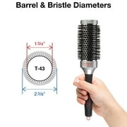 Olivia Garden ProThermal Anti-Static Round Hair Brush T-43 (1 3/4)
