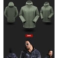 thumbnail image 2 of Autumn and winter soft shell sharkskin warm suit men and women with the same outdoor clothing special forces camouflage training clothes, 2 of 2