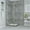 Stainless Steel, variant on SEN967EZ-SS-663436-10 Bromley 72" High X 66" Wide X 36" Deep Hinged Frameless Shower
