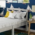 thumbnail image 5 of Furniture of America Knott Wood Platform Bed, Brushed White, Twin, 5 of 7
