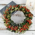 thumbnail image 2 of Artificial Flower Wreath  Fake Plant Garland Spring Home Door Party Decoration, 2 of 6