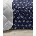 thumbnail image 3 of Underwater Down Alternative Comforter, Deep Sea Flora Coral Reef Botanical Ocean Vegetation Illustration, Microfiber Quilt for All Season, 5 Sizes, Dark Violet Blue White, by Ambesonne, 3 of 3