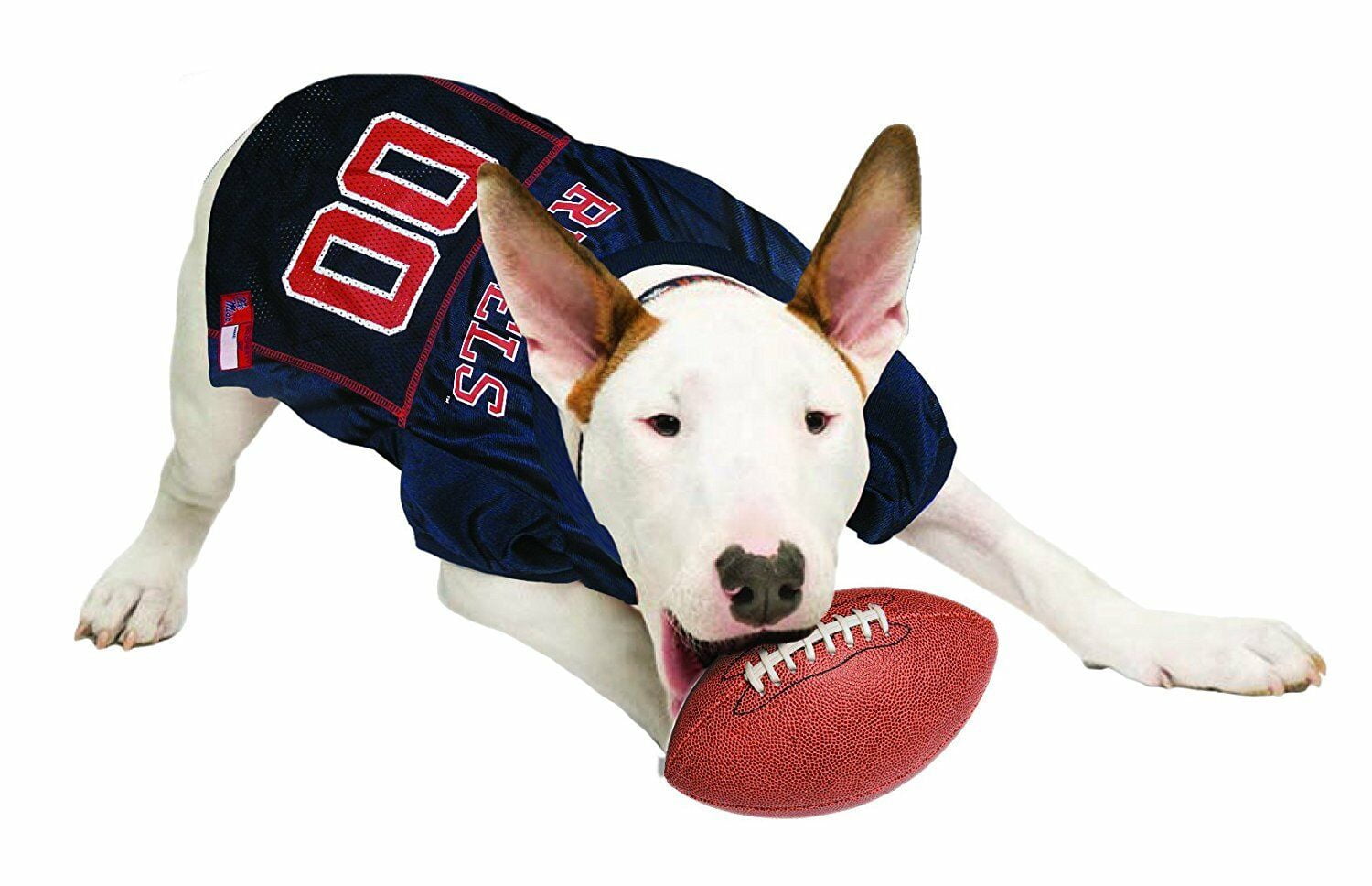 Pets First Collegiate Mississippi Rebels Football/Basketball Mesh Jersey for Pet Dog. available in 40+ Teams - Large