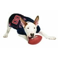 thumbnail image 3 of Pets First Collegiate Mississippi Rebels Football/Basketball Mesh Jersey for Pet Dog. available in 40+ Teams - Extra Large, 3 of 6