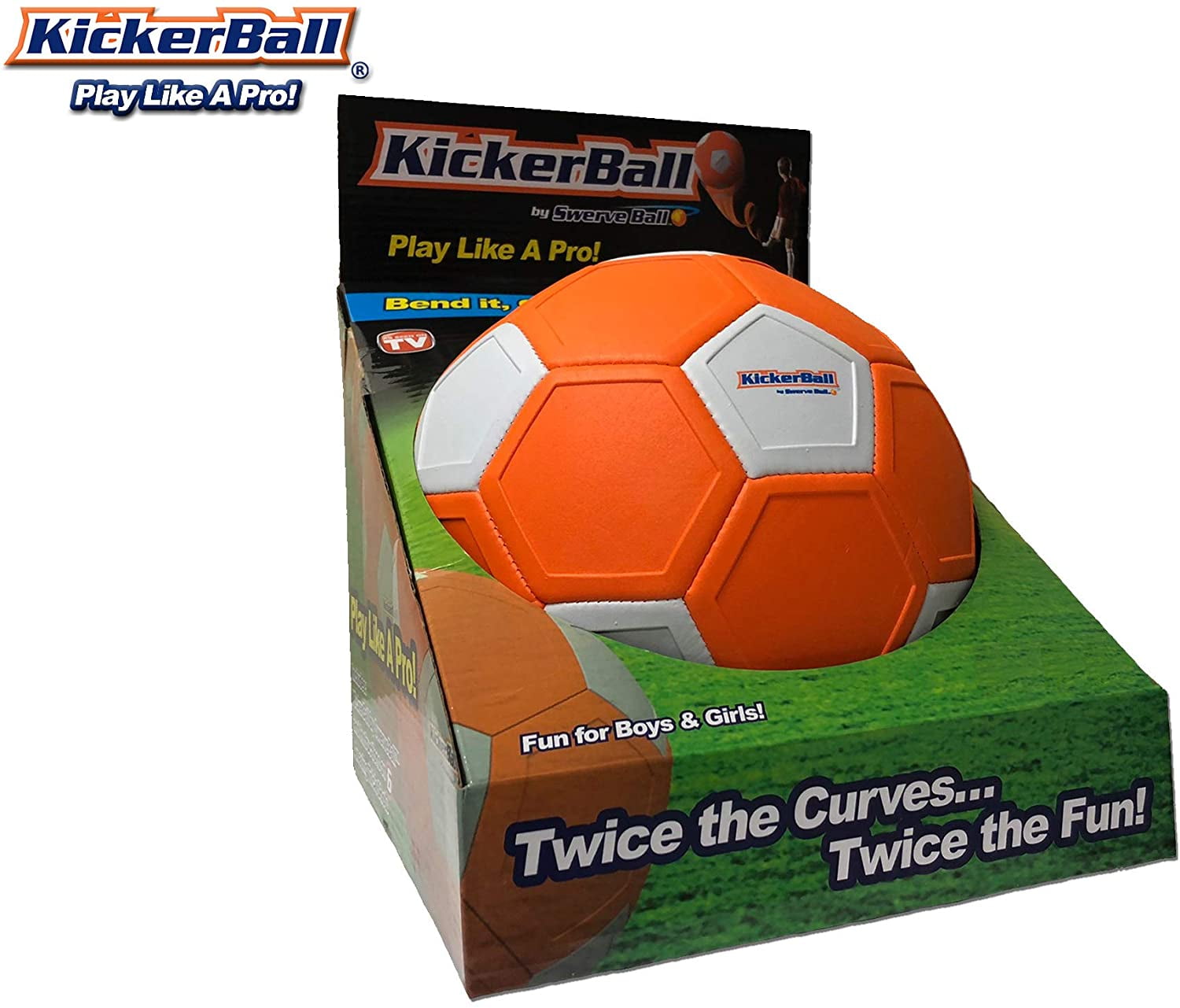 Swerve Bending Curving Ball Best Selling Toy 2018 Kicking Football Soccer Game 