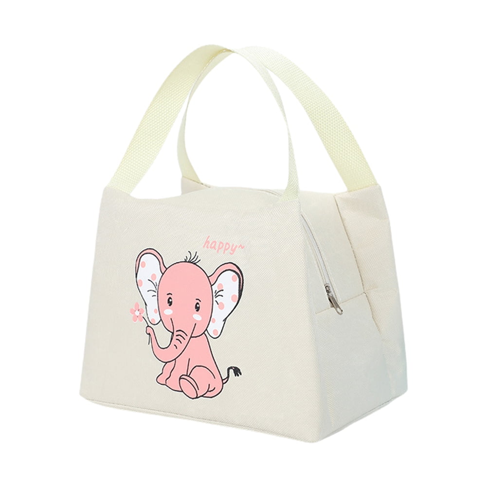 Insulated Lunch Bag for Kids Leakproof Reusable Lunch Boxes Large Cute