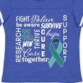 thumbnail image 4 of Inktastic Ovarian Cancer- Together We Will Win Boys or Girls Toddler T-Shirt, 4 of 5