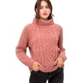 thumbnail image 1 of Suéter tejido grueso cuello alto AMAD Casual para mujer Talla XL, 1 of 5