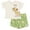Lion king / green, variant on Disney Mickey Mouse Donald Duck Pluto Newborn Baby Boys Waffle knit T-Shirt Shorts Outfit Set Newborn to Toddler