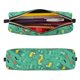 thumbnail image 2 of Fotbe Funny Animals in Jungle Estuche para Lápices de Cuero con Estampado, Estuche con Cremallera Resistente, Organizador Compacto y Elegante para Papelería, 2 of 7