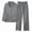 02 Gray, variant on Fewfanhot Lounge Sets for Women Long Sleeve Tops Wide Leg Long Pants Cozy Matching Sets Clothing