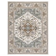 thumbnail image 2 of Safavieh Heritage York Oriental Wool Area Rug, Ivory/Light Blue, 8' x 10', 2 of 11