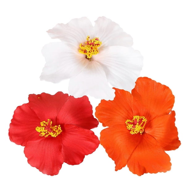 3pcs Flower Hair Clip Novelty Hair Clip Decor Party Decorative Hair Pins Simulated Flower Hair Clip Decor