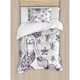 thumbnail image 3 of Ambesonne Mermaid Duvet Cover Set, 3 of 3