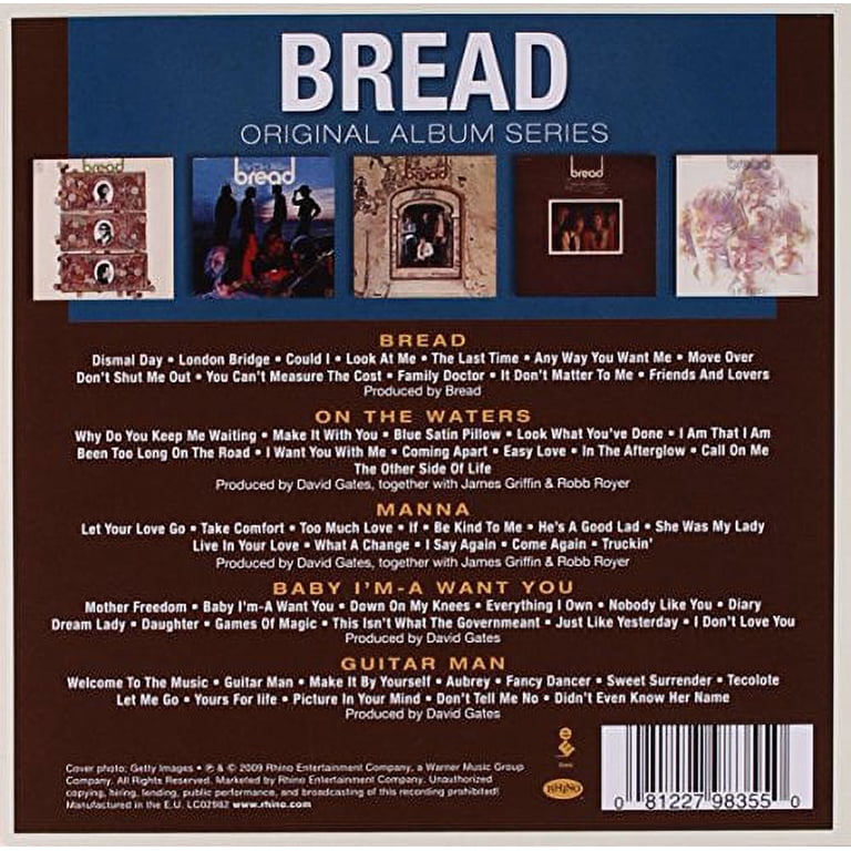 Bread - Original Album Series - Music & Performance - CD - Walmart.com
