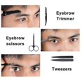 thumbnail image 3 of Eyebrow Kit, 5 In 1 Tweezers For Eyebrows, Professional Eyebrow Grooming Set Include Stainless Steel Eyebrow Razor Eyebrow Brush Eyebrow Scissors With, 3 of 3