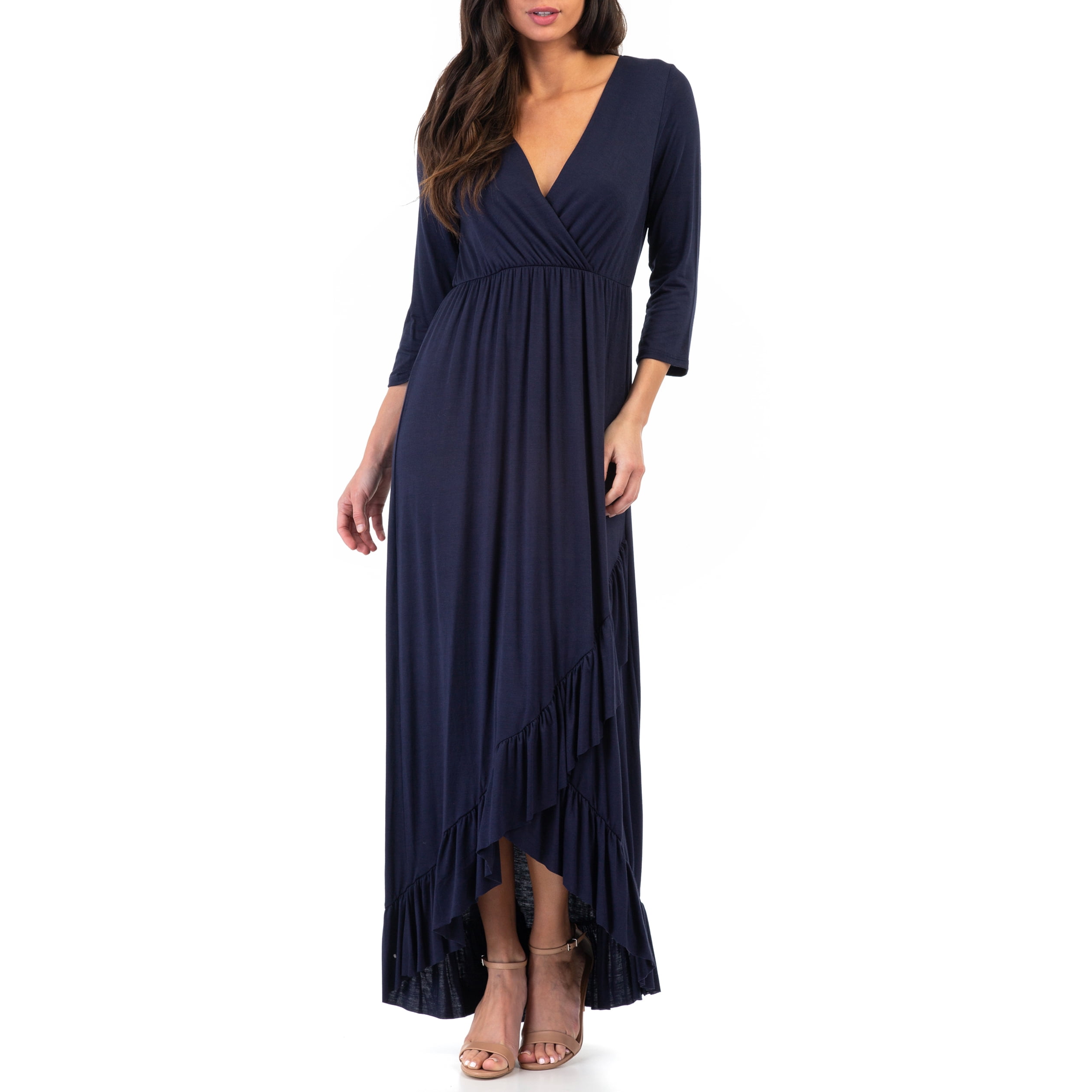 wrap dress for small bust