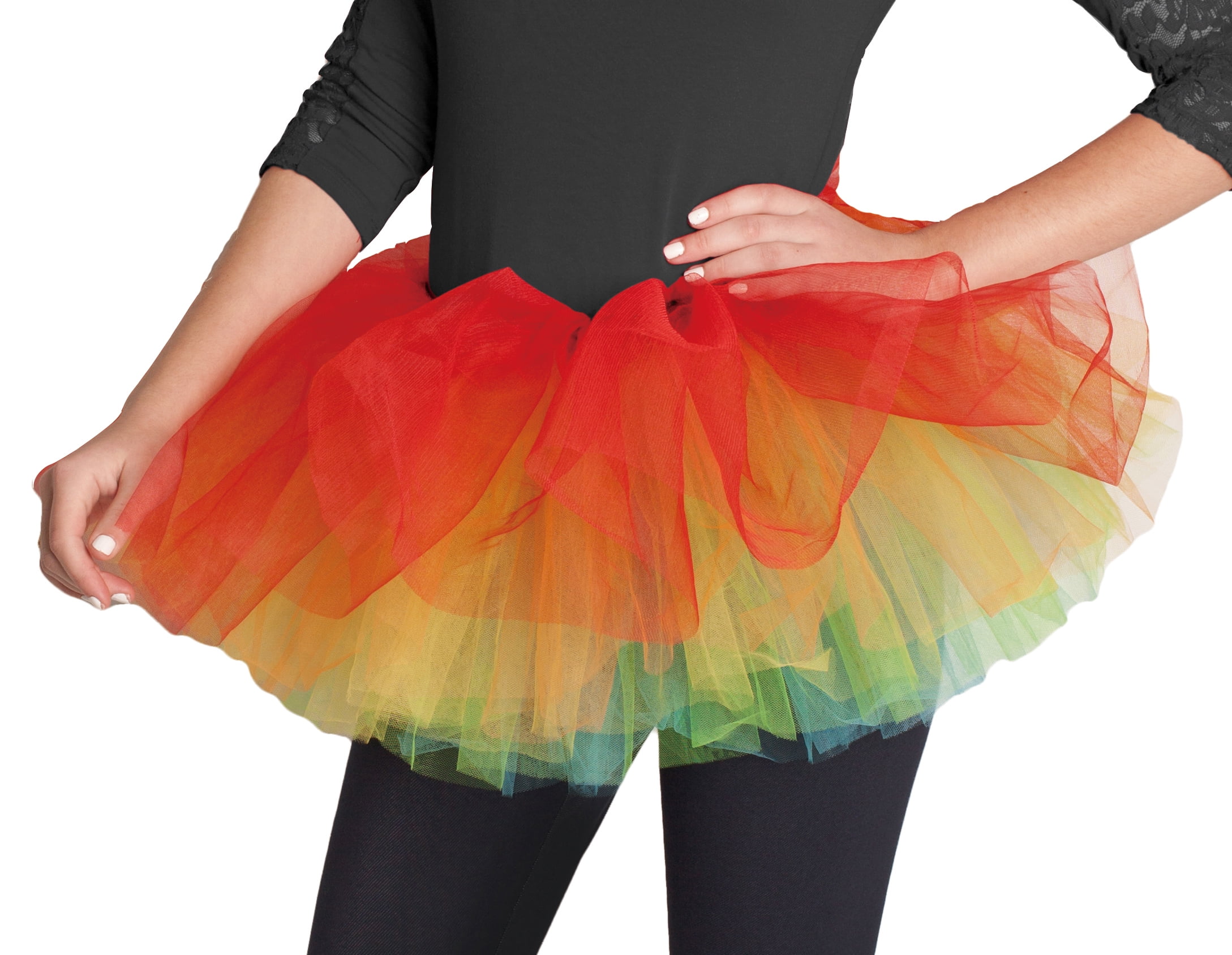 Red Adult Tutu Ballerina Ballet Pettiskirt Elastic Costume Gift Accessory Tu Tu 