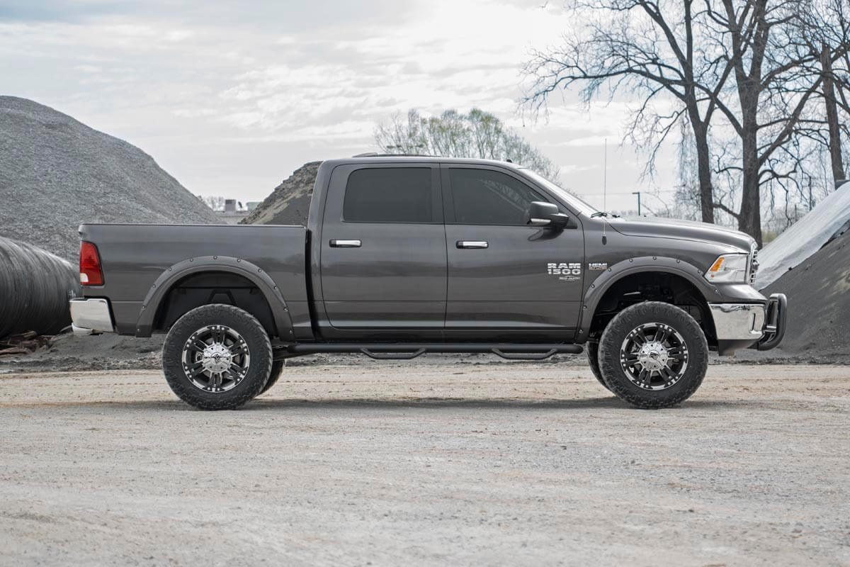 Rough Country 6" Lift Kit (fits) 2009-2018 RAM Truck 1500 2WD V8 includes N3 Shocks Knuckle Suspension System 30830