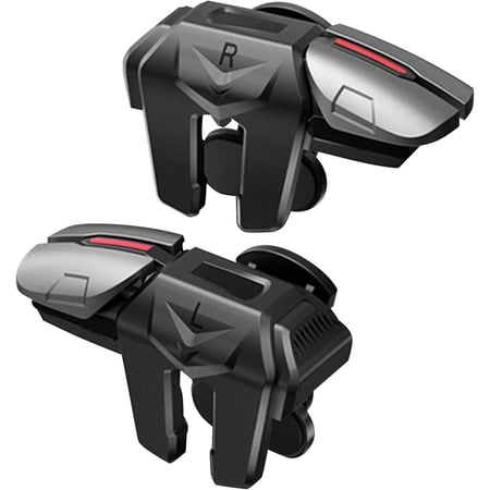 5 Pcs Trigger  Mobile Triggers Minimal Latency  Retractable Sensitive Shoot Aim Buttons Avoid Complicated Operation  Reliable Protection Phone Game Controller