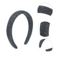 thumbnail image 3 of Unique Bargains 1 Pc High Cranium Sponge Headbands Gray, 3 of 6
