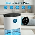 thumbnail image 6 of ALROCKET Dehumidifier, 80oz Dehumidifiers for Home,Auto Mode, Ultra Quiet for Home Large Room Bathroom Garage RV, 6 of 11