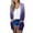 z-Purple213, variant on VNKIDY Women's Cardigan Autumn Winter Casual Knitted Cardigan Contrast Long Sleeve Open Front Loose Fit Coat With Pockets For Cold Weather Daily Wear Stylish Knitwear