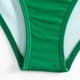 thumbnail image 5 of Traje de baño de 2 piezas para mujer, trajes de baño para mujer, traje de baño de moda femenina con volantes, estilo conservador, escote en el pecho, bloques de color, sin espalda, traje de baño para, 5 of 7
