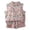 Pink, variant on Rokment Baby Girls Vintage Chinese Traditional Outfit Set 2 Pcs Floral Side Button up Sleeveless Cheongsam Tank Top Vest and Shorts Retro Qipao Dress Suit for Toddler Kids Performance Photoshoot