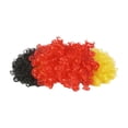 thumbnail image 2 of Peluca de color bandera para la peluca – Peluca afro tricolor explosión, fibra sintética ligera, gorra, talla única, accesorio reutilizable para ferias, 2 of 5