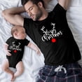 thumbnail image 4 of Camisetas navideñas divertidas a juego para toda la familia, camisetas de Papá, Mamá, Niño y Bebé, trajes navideños familiares, ropa, regalo de Navidad, 4 of 5