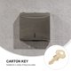thumbnail image 4 of 2 llaves para dispensador de toallas de papel, rollo de llaves para toallas de papel, soporte de toallas de papel, llave de repuesto, 4 of 7