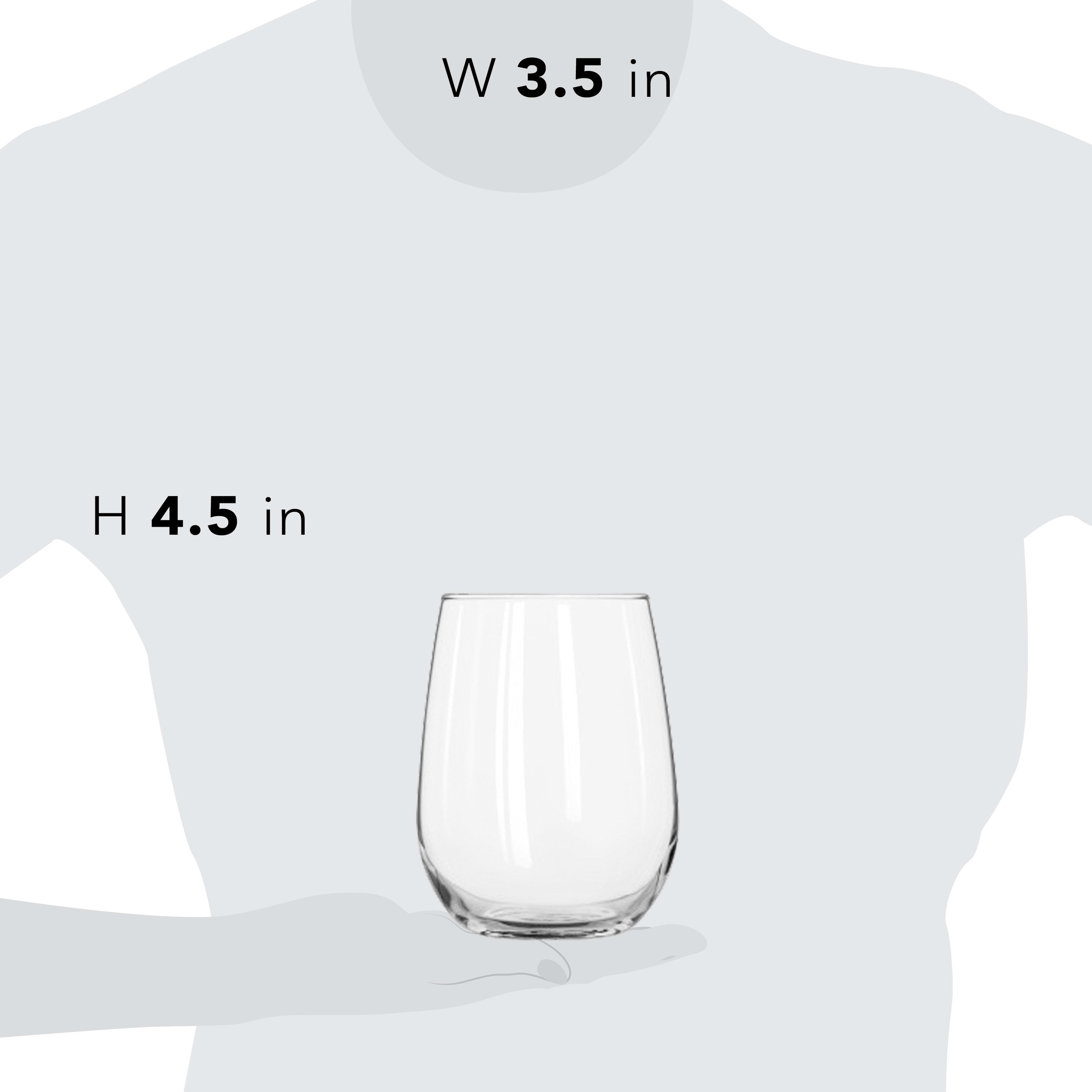 Libbey Vina 18-1/2-Ounce White Wine Glass, Set of 12