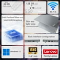 thumbnail image 7 of Lenovo IdeaPad 2025 15.6” FHD Laptop, Intel 4-Core CPU, 8GB RAM, 256GB SSD + 128 eMMC, Wi-Fi 6, Win11, 7 of 7