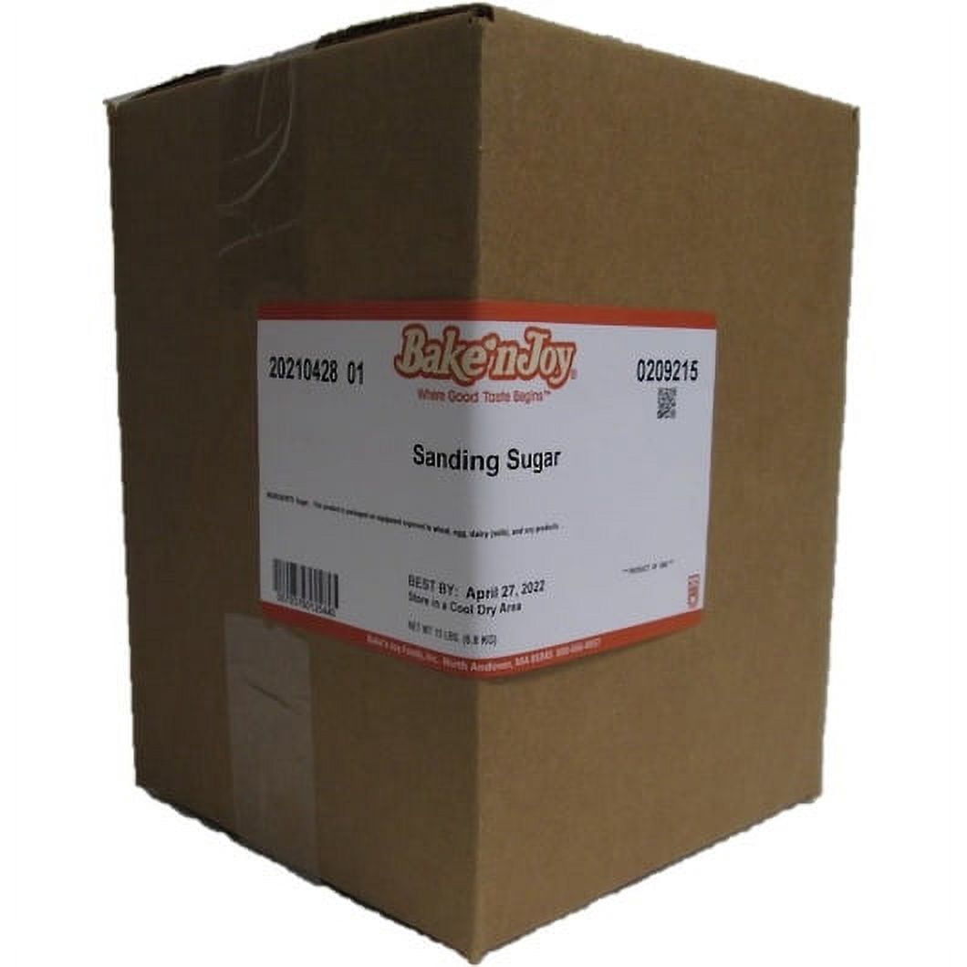 (Price/Case)Bake'n Joy Sanding Sugar, 15 Pounds, 1 per case