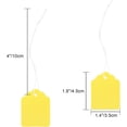 thumbnail image 2 of joycraft 200PCS Price Tags, 45mm x 35mm Price Tags with String Attached, Yellow Merchandise Hanging Labels, Writable Marking Tags for Jewelry, Clothing and Gift Tags, 2 of 13