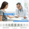 thumbnail image 5 of Wrist Blood Pressure Monitor Digital BP Monitor Rechargeable BP Machine with 2x99 Readings Memory Large LCD Display Voice Broadcast, 5 of 8