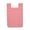 Pink, variant on Smart Silicone Mobile Phone Wallet Card Stick On Cash Credit Card Holder Pouch