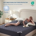 thumbnail image 3 of Protector de colchón BEDLORE tamaño Full impermeable, 46 cm de profundidad, 3 of 6