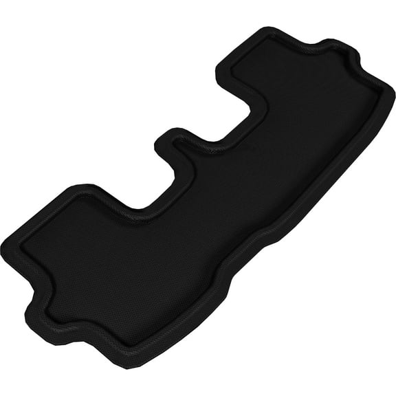 3D MAXpider 2008-2013 Toyota Highlander Kagu 3rd Row Floormats - Black (L1TY15031509)