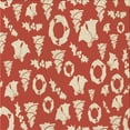 thumbnail image 1 of Ahgly Company Tapis d'Intérieur Lavables en Machine, Carrés de Transition Néon Rouge, Carrés de 4', 1 of 7