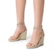thumbnail image 5 of Sandalia DREAM PAIRS Plataforma Cuña Espadrille Nude, Talle 8.5, 5 of 6