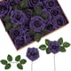 thumbnail image 1 of Flores artificiales InnoGear Dusty Purple Foam Rosas x50, 1 of 7